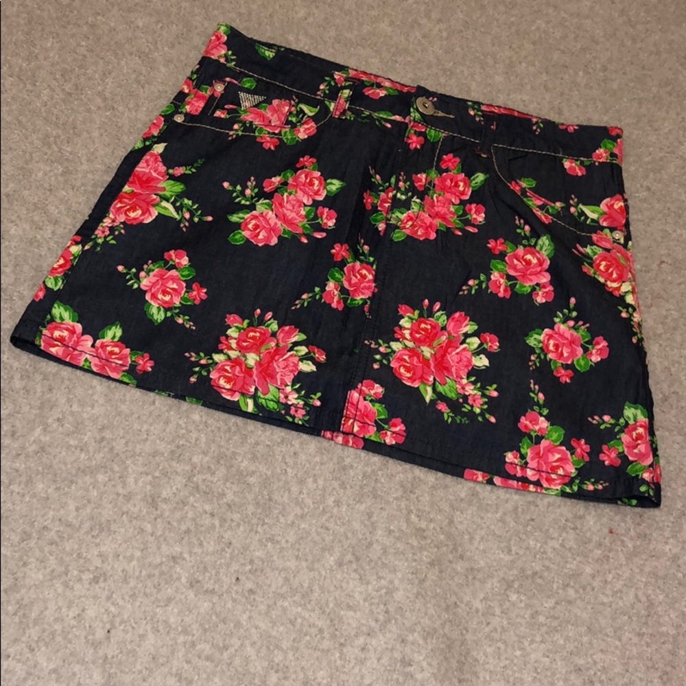 Guess Girls Floral Skirt